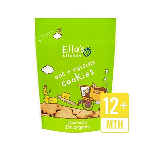 Ella’s Kitchen Oat & Raisins Cookies 80g – Pack of 4 | Linda’s Biscuits